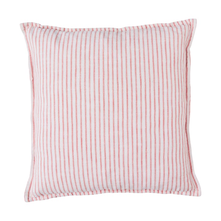 Olivia cushion 60x60 cm - Off white-dark coral - Lene Bjerre