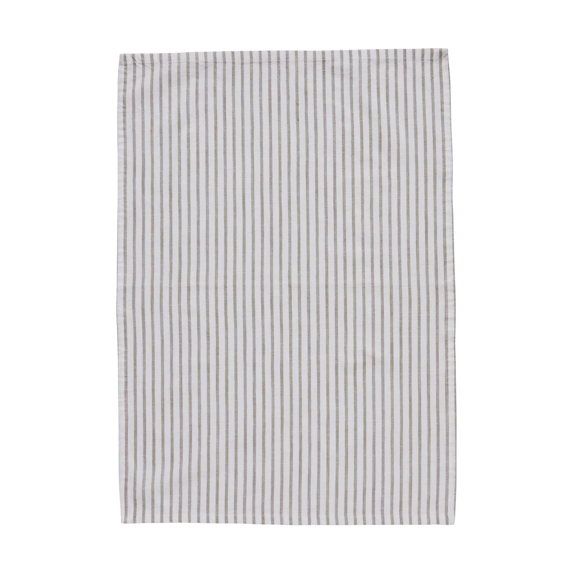 Olivia kitchen towel narrow stripes 50x70 cm, Off white-linen Lene Bjerre