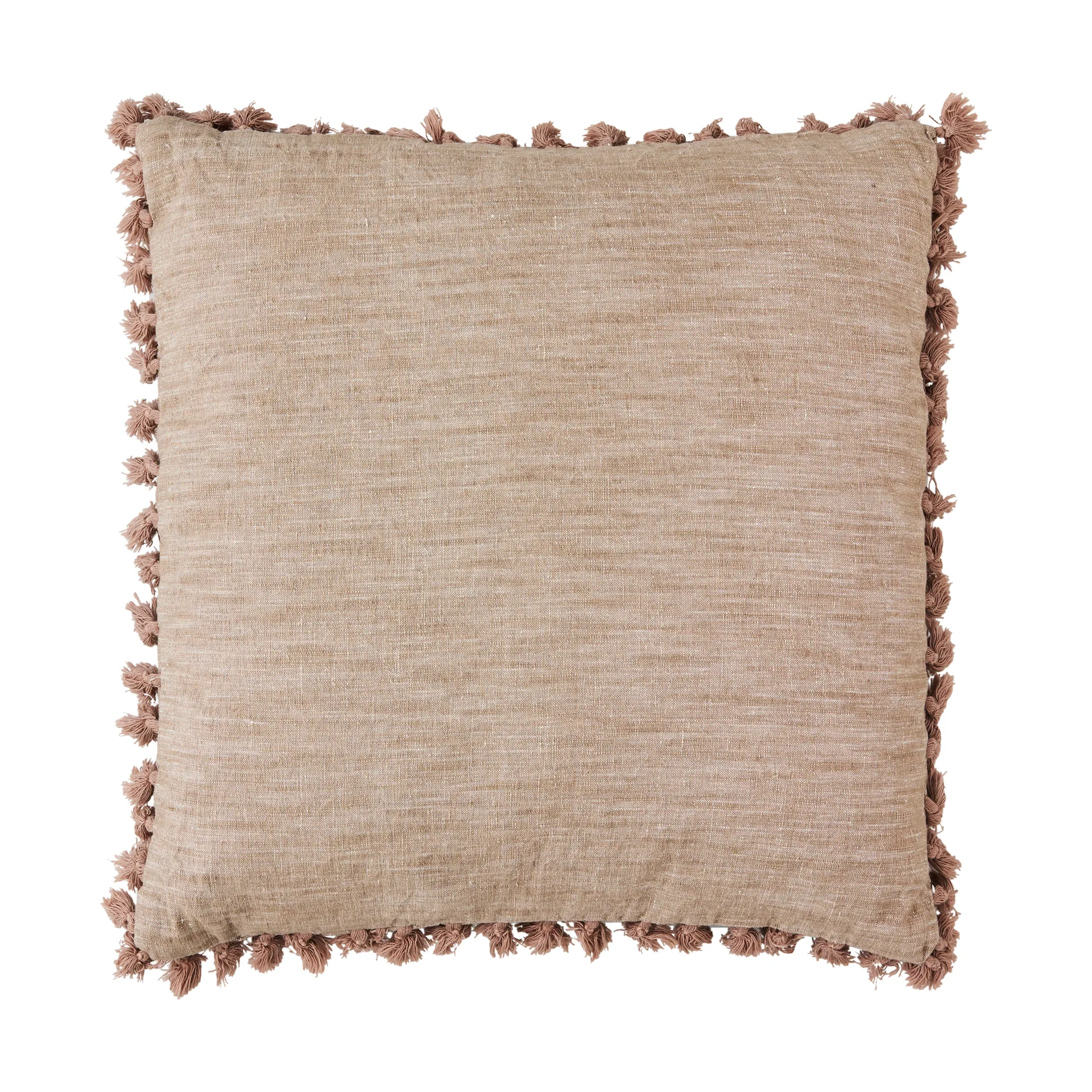 Oville decorative cushion 50x50 cm, Dark Linen Lene Bjerre