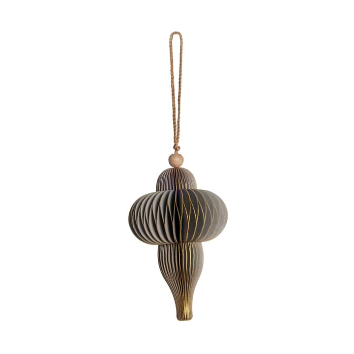 Paline decoration pendant 10 cm - Light grey-silver - Lene Bjerre