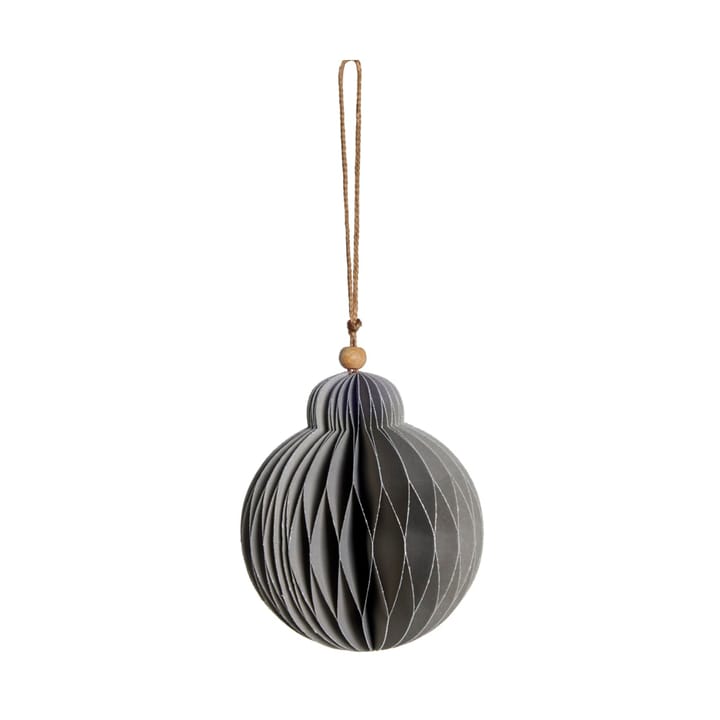 Paline decorative hanger Ø10 cm - Light grey-silver - Lene Bjerre