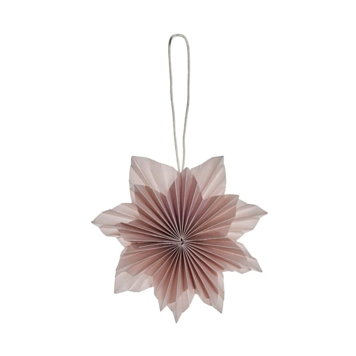 Palisa flower decoration hanger 10 cm - Dark rose - Lene Bjerre