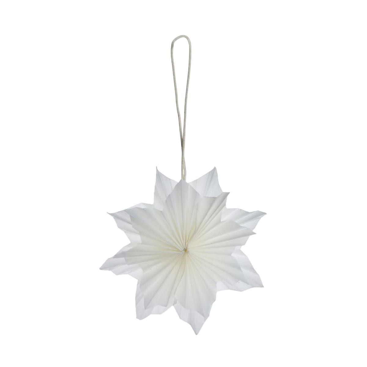 Lene Bjerre Palisa star decoration pendant 10 cm Off white