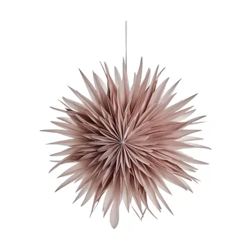 Palisia decoration star Ø40 cm - Dark rose - Lene Bjerre