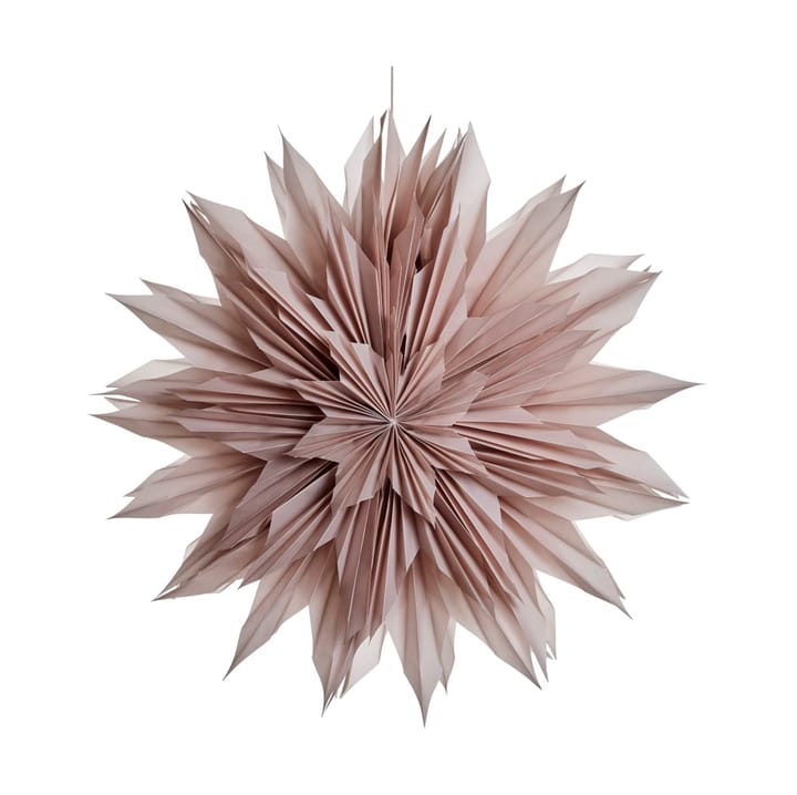 Palisia decoration star Ø60 cm - Dark rose - Lene Bjerre