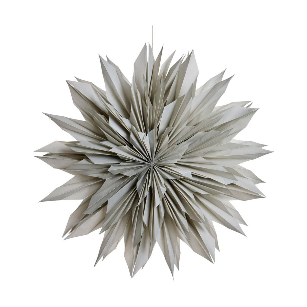 Lene Bjerre Palisia decoration star Ø60 cm Light grey