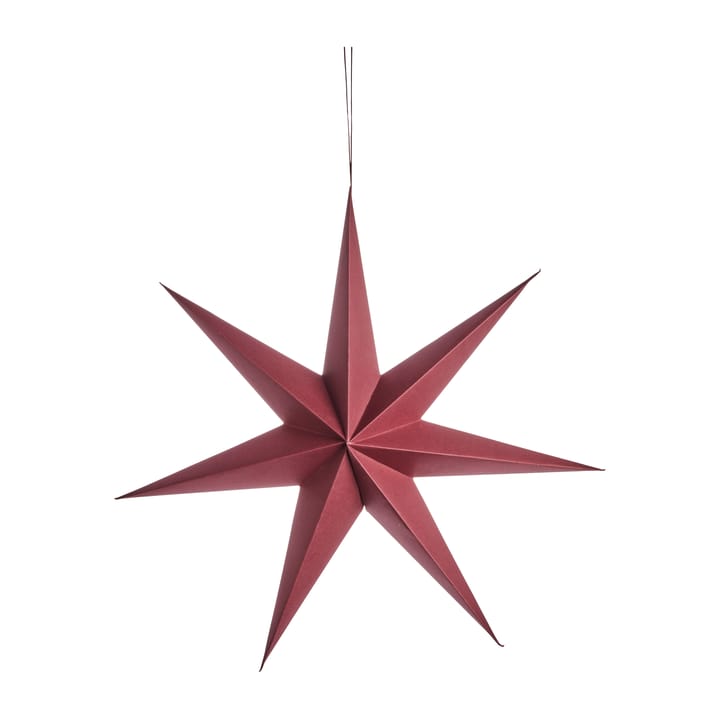 Pappia star 40 cm - pomegranate - Lene Bjerre