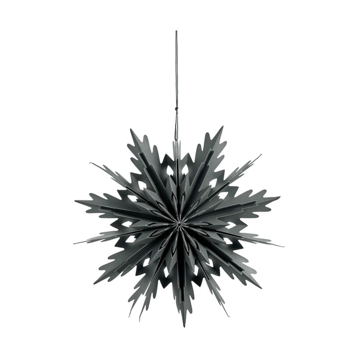 Paselle decoration star Ø30 cm, Dark grey Lene Bjerre