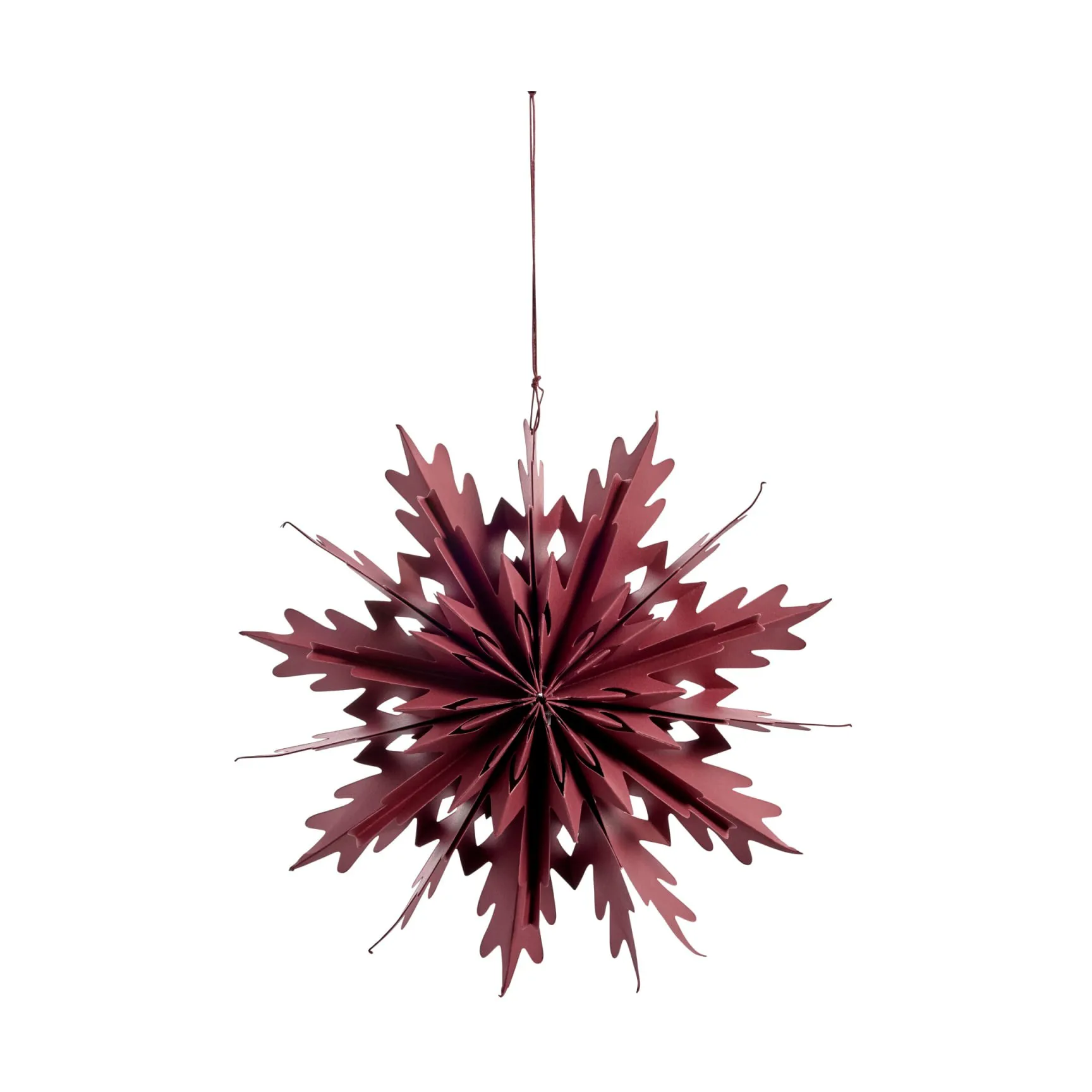 Paselle decoration star Ø30 cm, Pomegranate Lene Bjerre