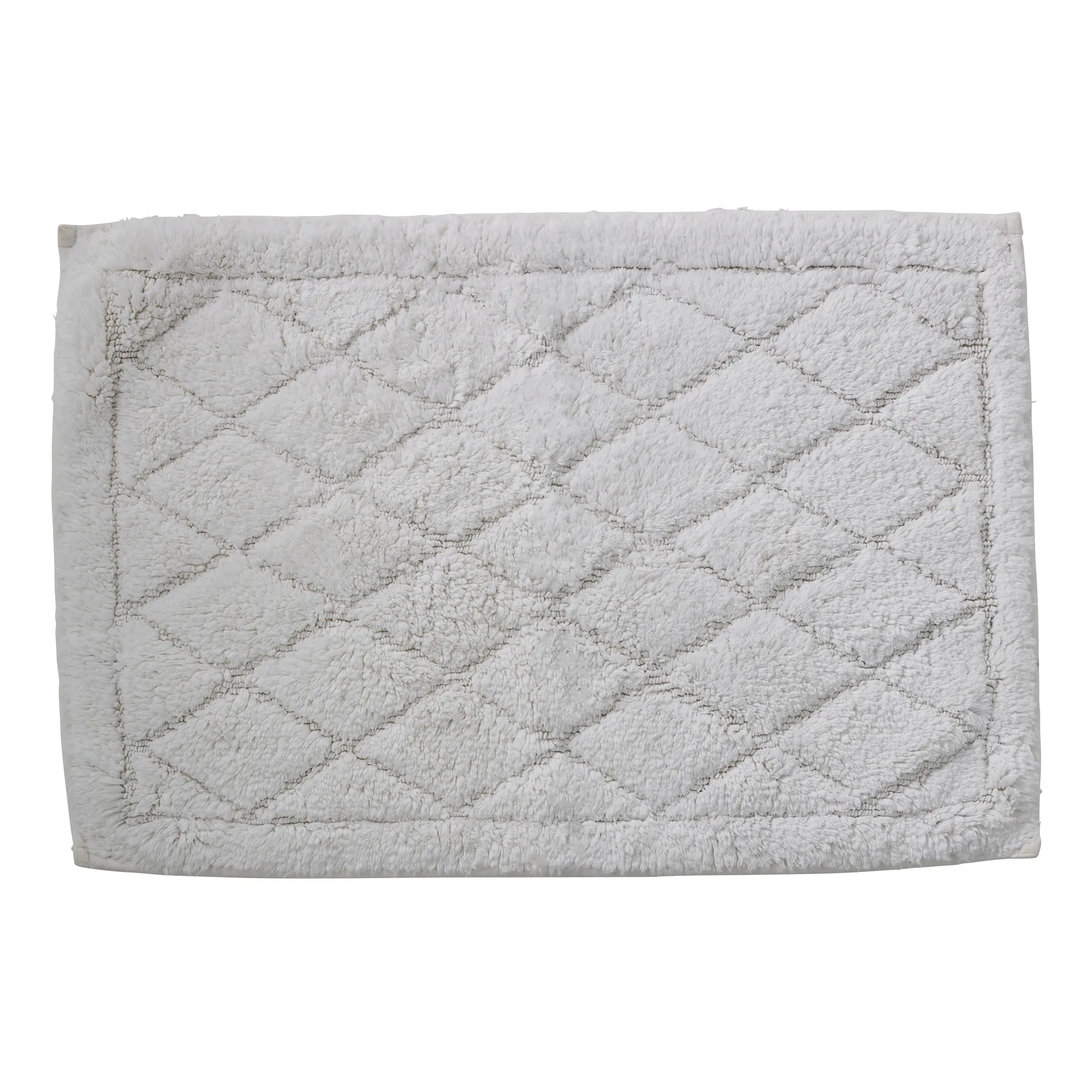 Portia bathroom mat 60x90 cm, White Lene Bjerre