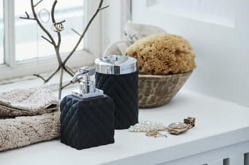 Portia soap dispenser - Black-silver - Lene Bjerre