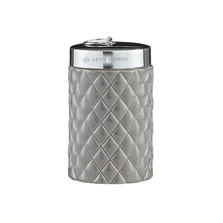 Portia storage jar - grey-silver - Lene Bjerre