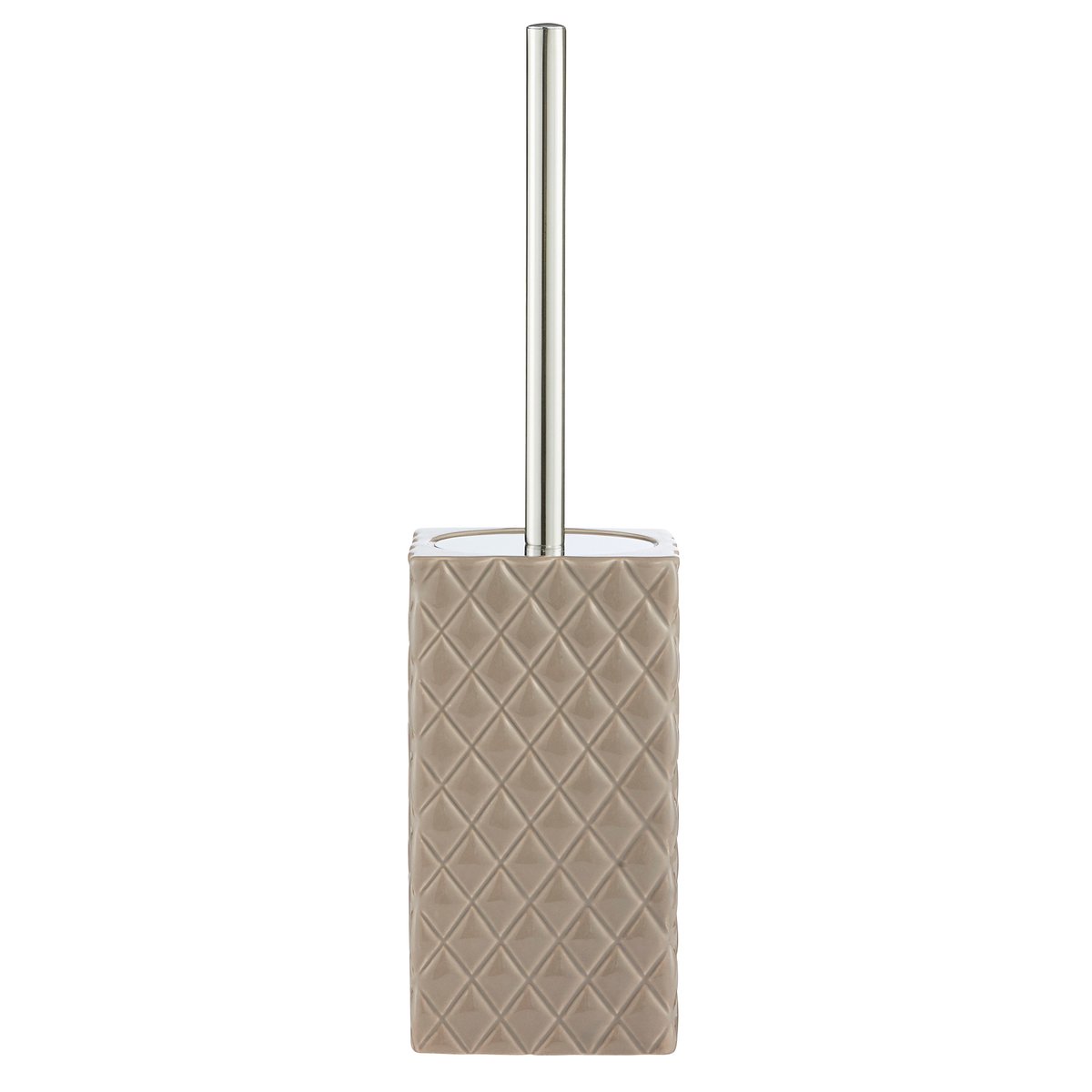 Lene Bjerre Portia toilet brush B-silver | Scandinavian Design | Toilet brushes | Beige