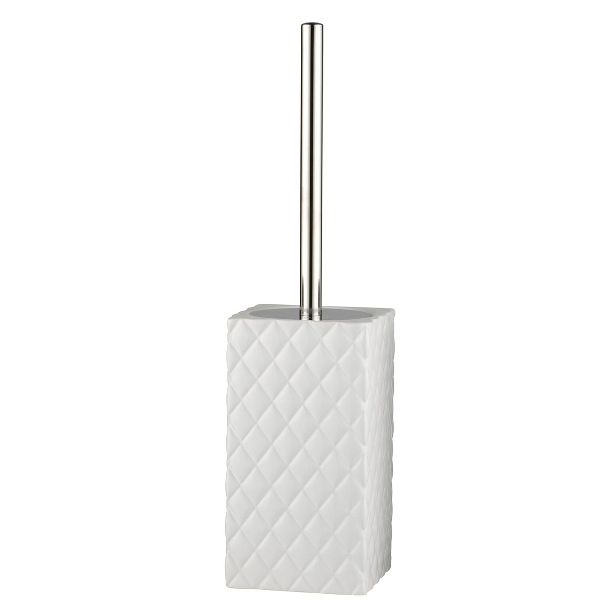 Lene Bjerre Portia toilet brush Vit-silver | Scandinavian Design | Toilet brushes | White