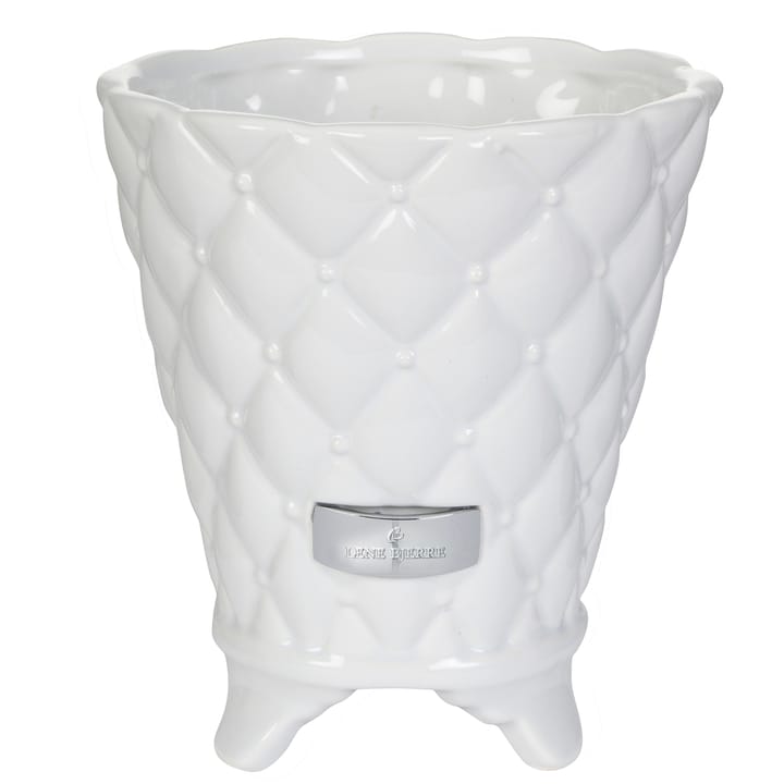 Precious flower pot Ø16 cm - Vit - Lene Bjerre