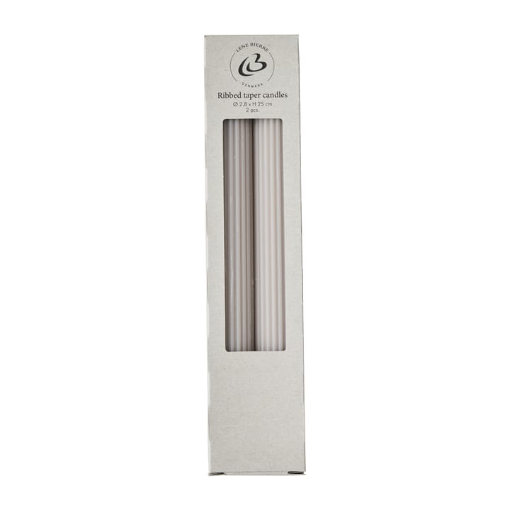 Ribbat light 25 cm 2-pack, linen Lene Bjerre