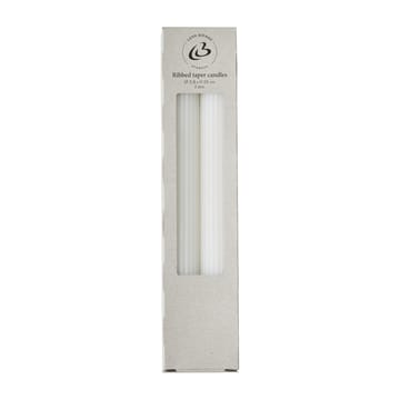 Ribbat light 25 cm 2-pack - white - Lene Bjerre