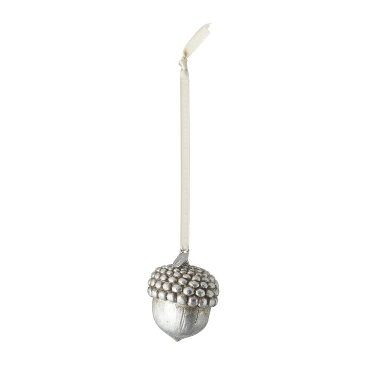SellaChristmas decoration acorn 7 cm, Antique silver Lene Bjerre