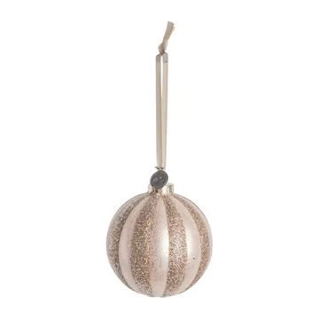 Selvie bauble Ø8 cm - powder-light gold - Lene Bjerre