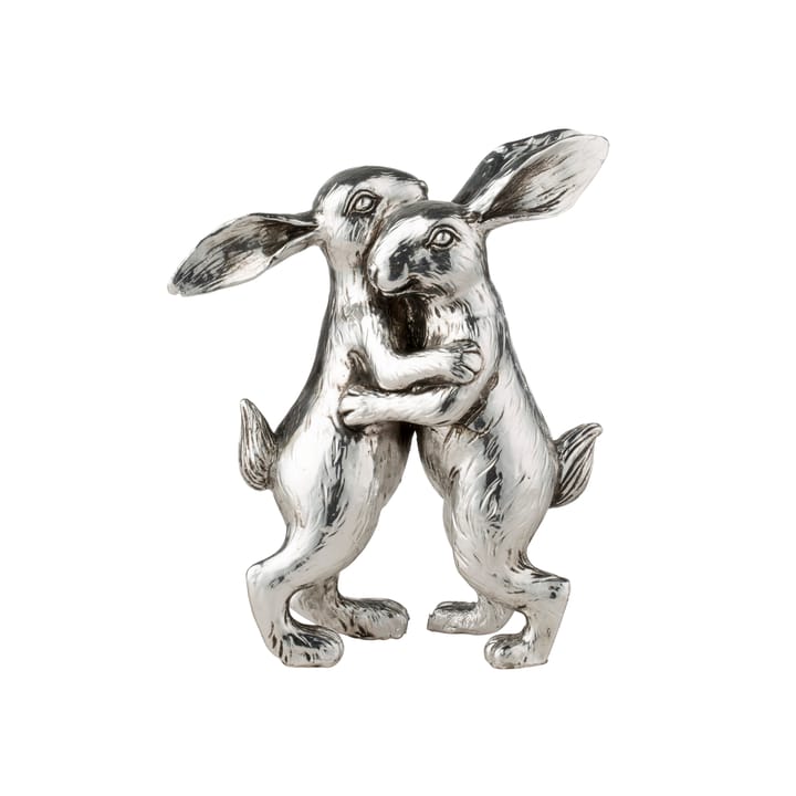 Semina bunnies decoration silver - 15.5 cm - Lene Bjerre