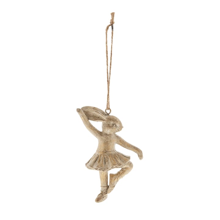 Semina Easter decoration dansing hare - Light gold - Lene Bjerre