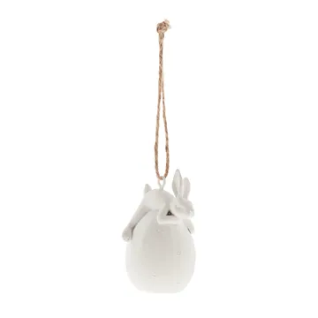Semina Easter decoration laying hare - White - Lene Bjerre