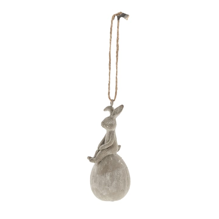 Semina Easter decoration sitting hare - Grey - Lene Bjerre