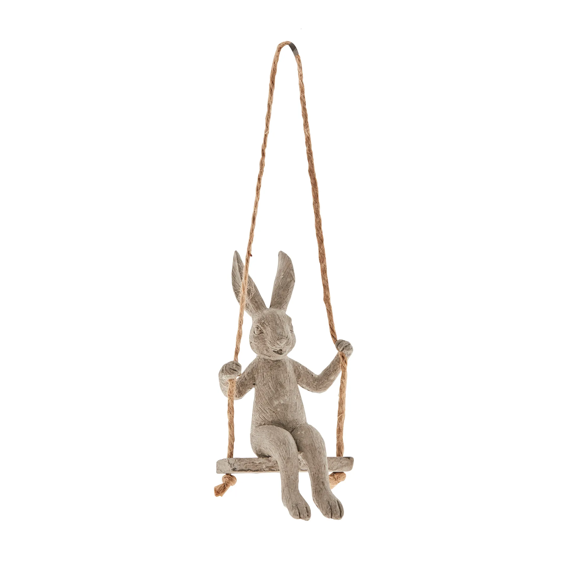 Semina Easter decoration swinging hare, Grey Lene Bjerre