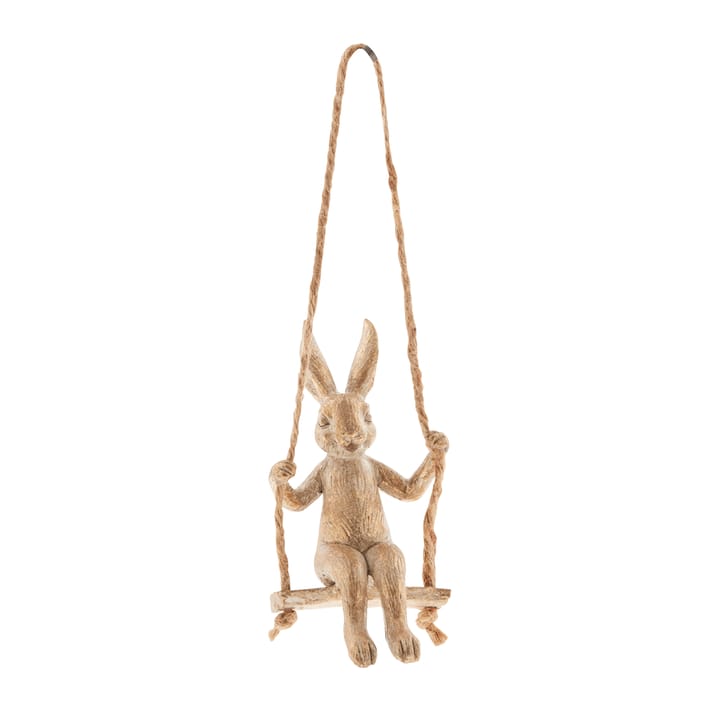 Semina Easter decoration swinging hare - Light gold - Lene Bjerre