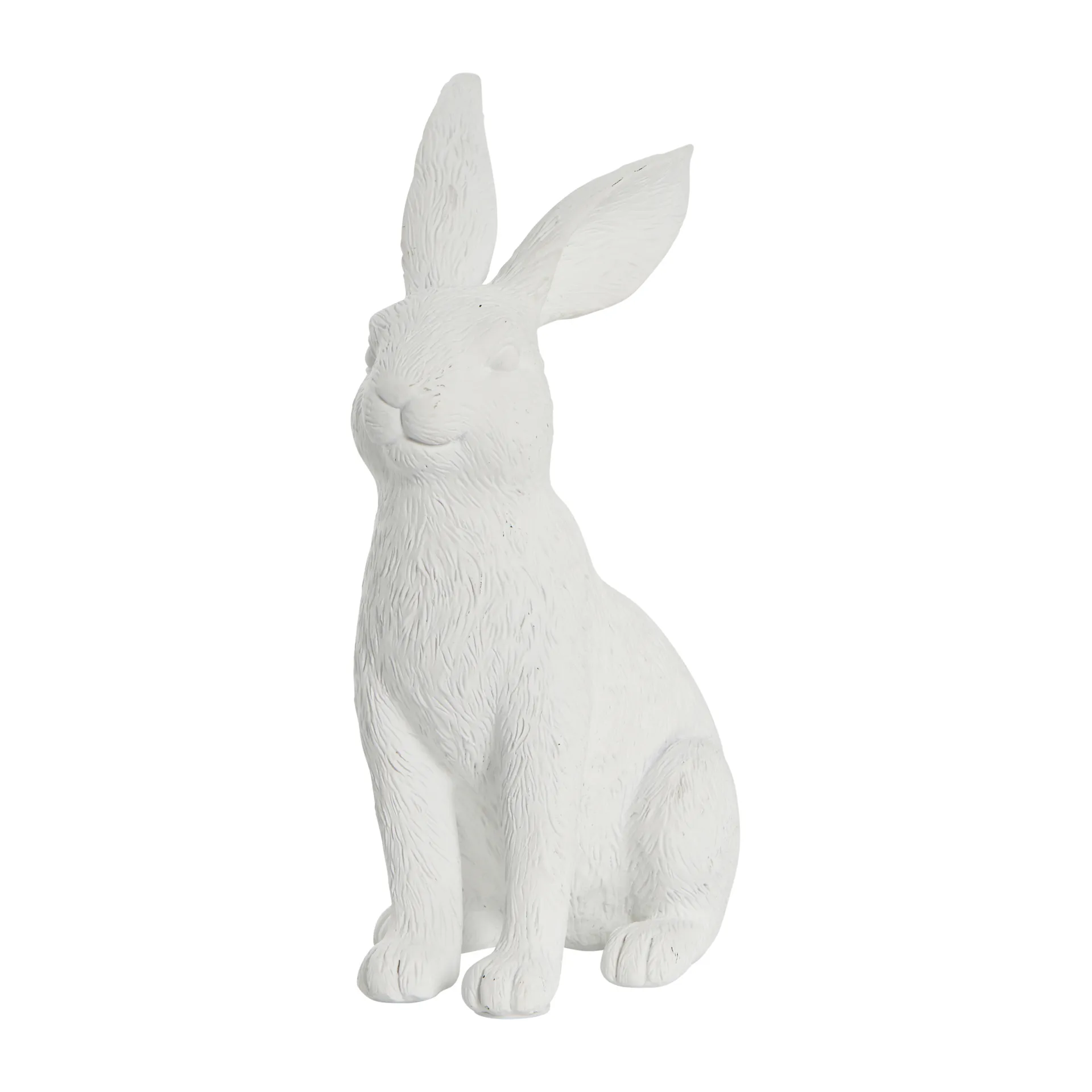 Semina Easter hare sitting 17.2 cm, White Lene Bjerre