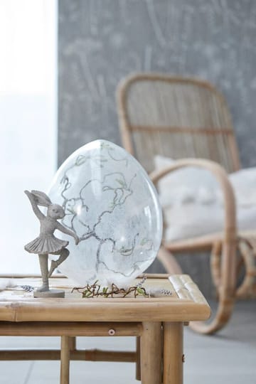 Semina figurin dancing hare 20 cm - Grey - Lene Bjerre
