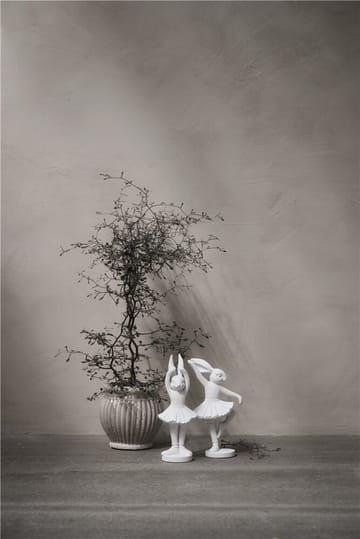 Semina figurin posing hare 21 cm - White - Lene Bjerre