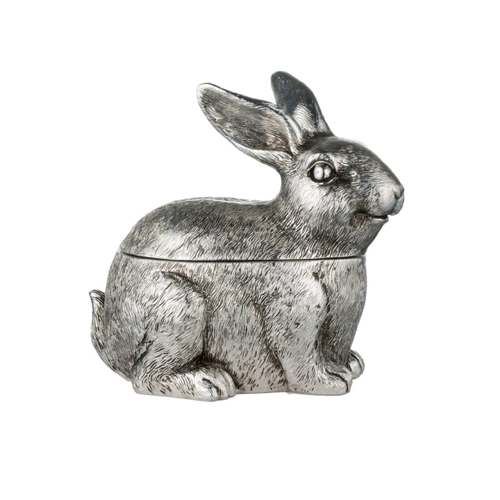 Semina storage jar with lid - silver - Lene Bjerre