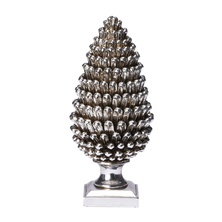 Serafina cone decoration 30 cm - Antique silver - Lene Bjerre