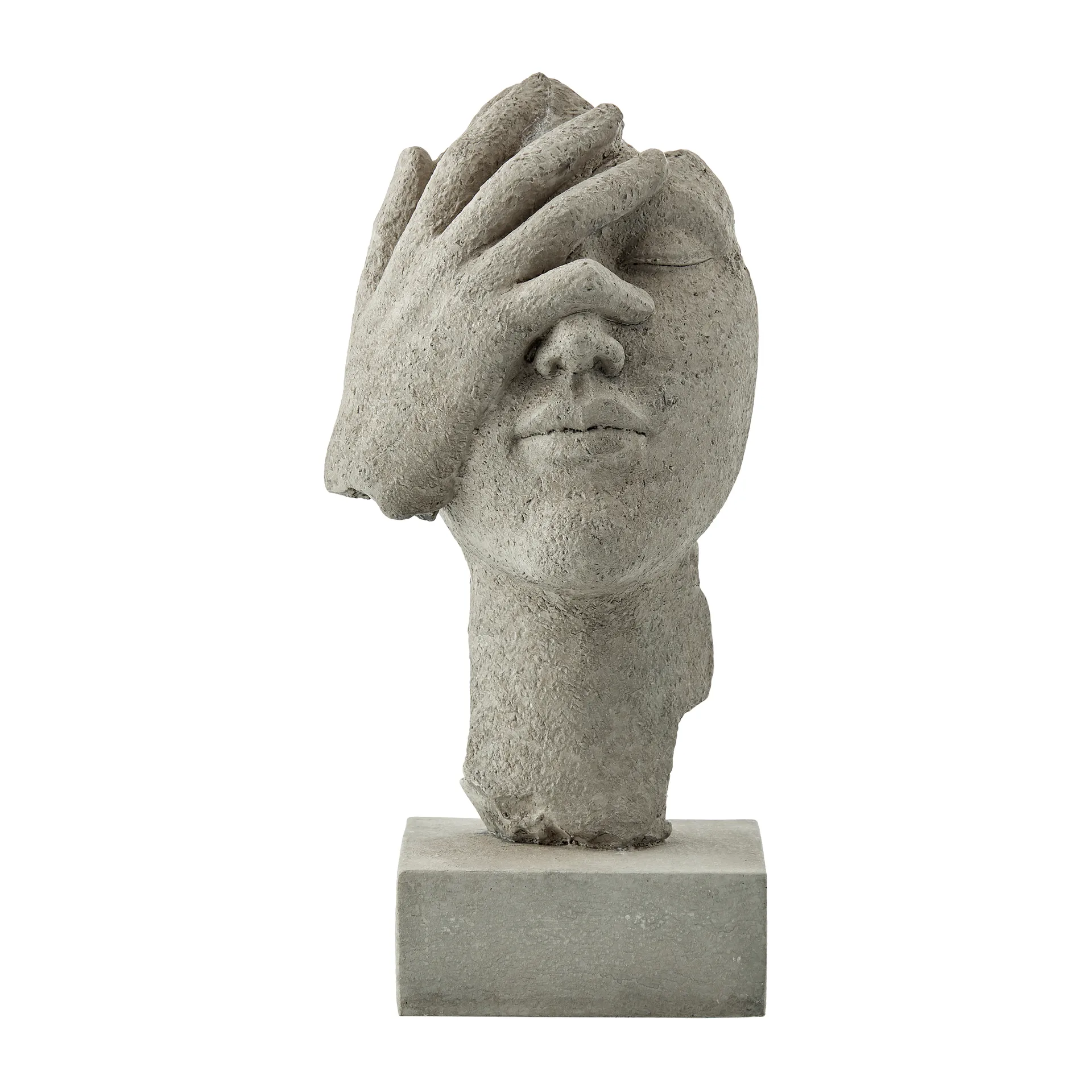 Serafina decoration hand for face H27.5 cm, Grey Lene Bjerre