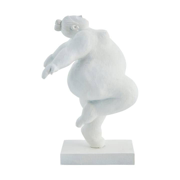 Serafina decoration woman dancing 23 cm - White - Lene Bjerre