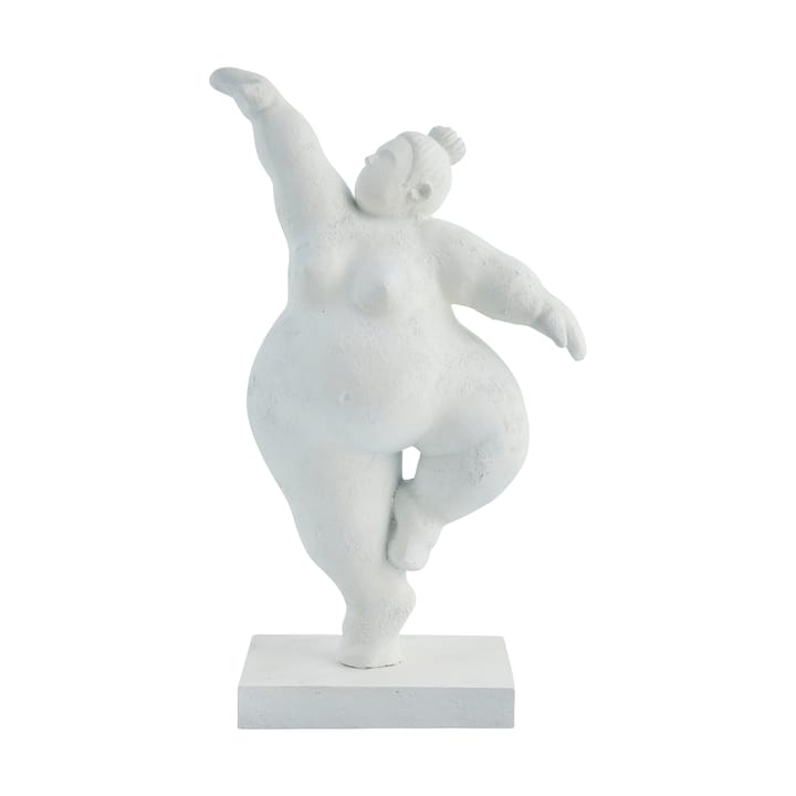 Serafina decoration woman on tiptoe 28.8 cm - White - Lene Bjerre