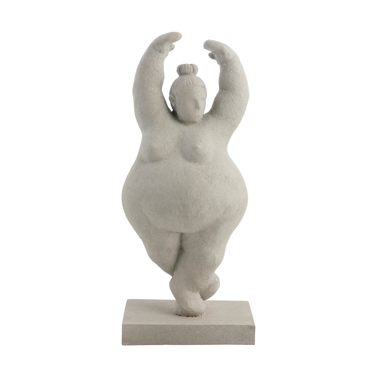 Lene Bjerre Serafina decoration woman pirouette 28 cm Grey
