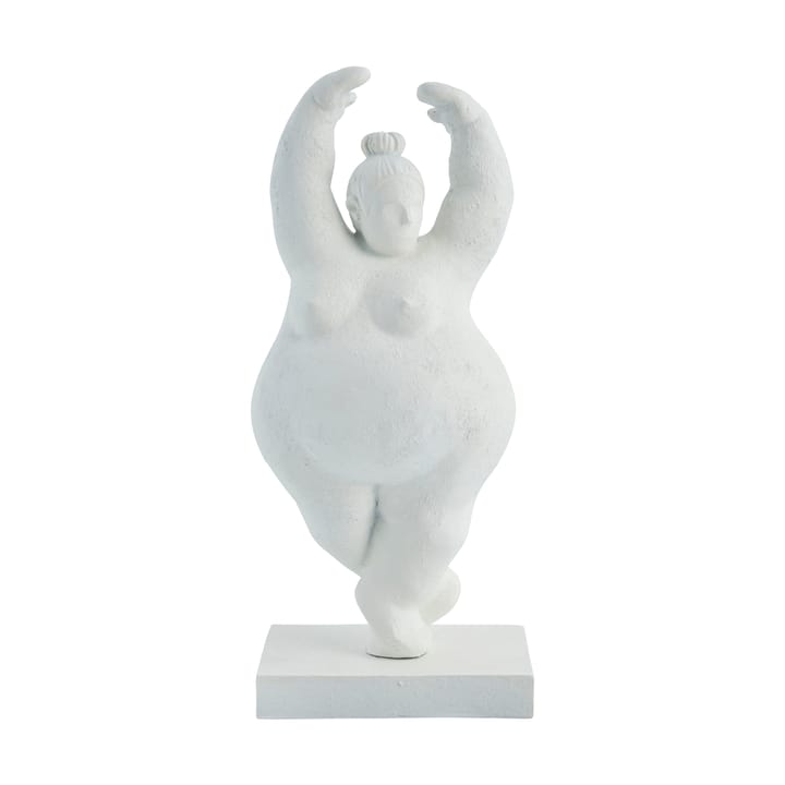 Serafina decoration woman pirouette 28 cm - White - Lene Bjerre