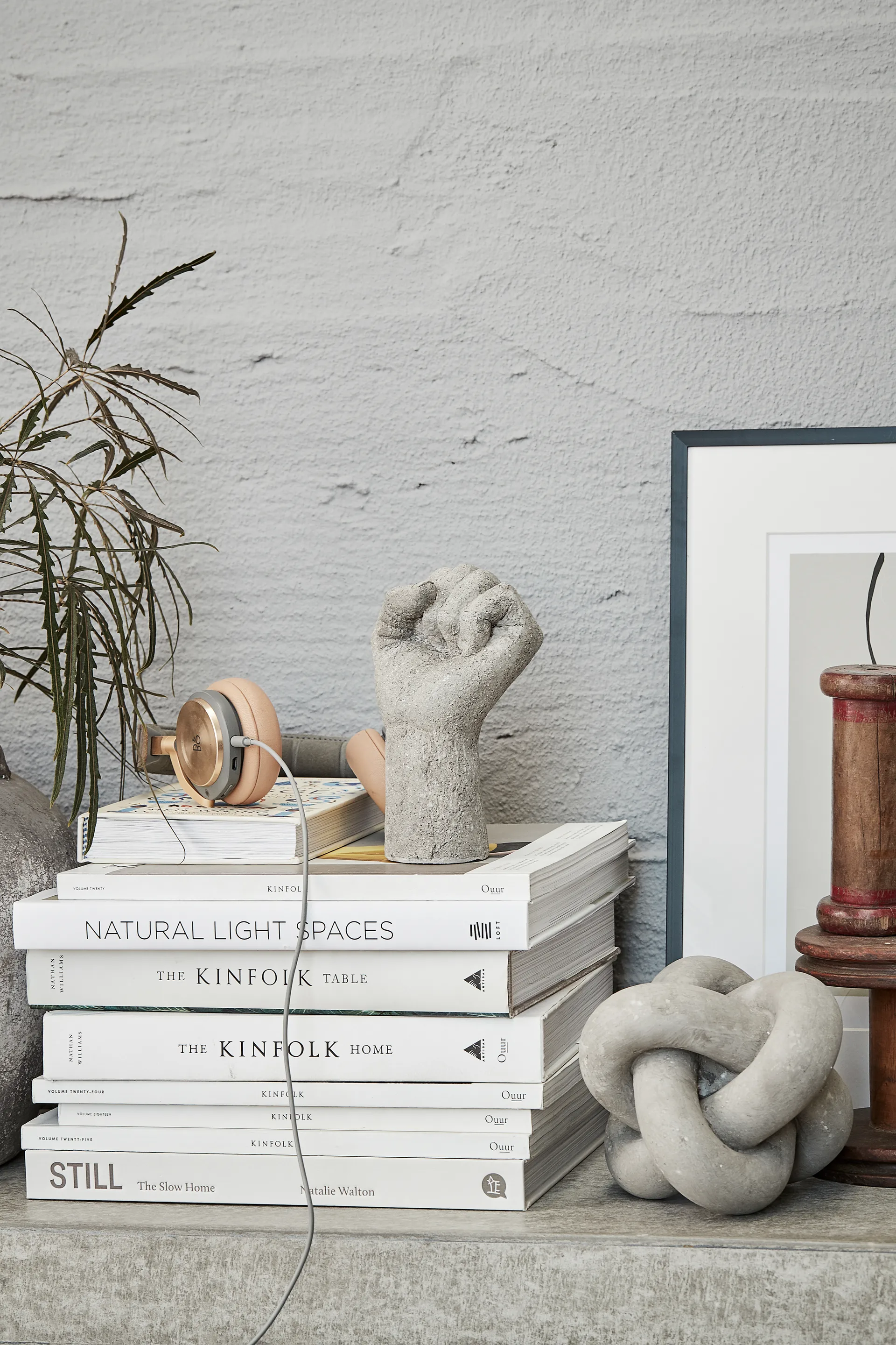 Serafina decorative knot 13 cm, Grey Lene Bjerre