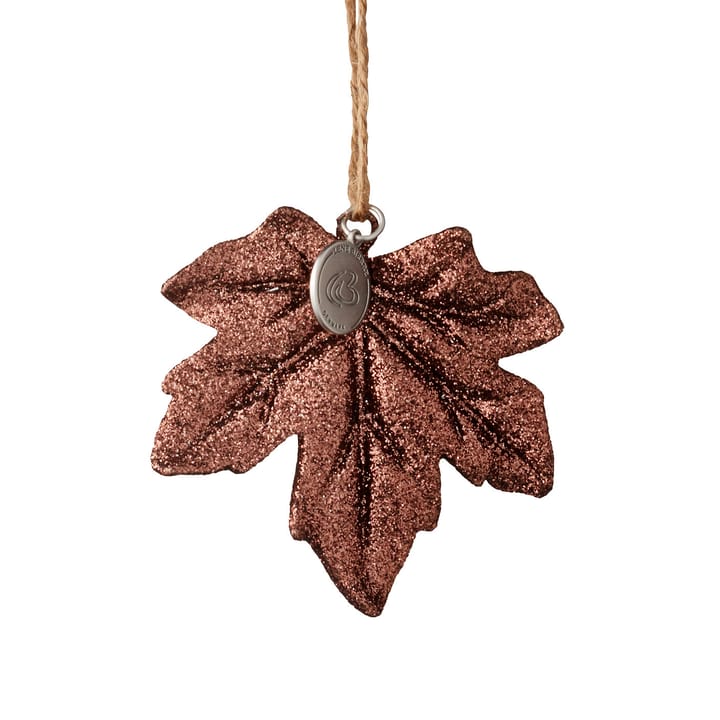 Serafina leaf ornament bronze - 6 cm - Lene Bjerre