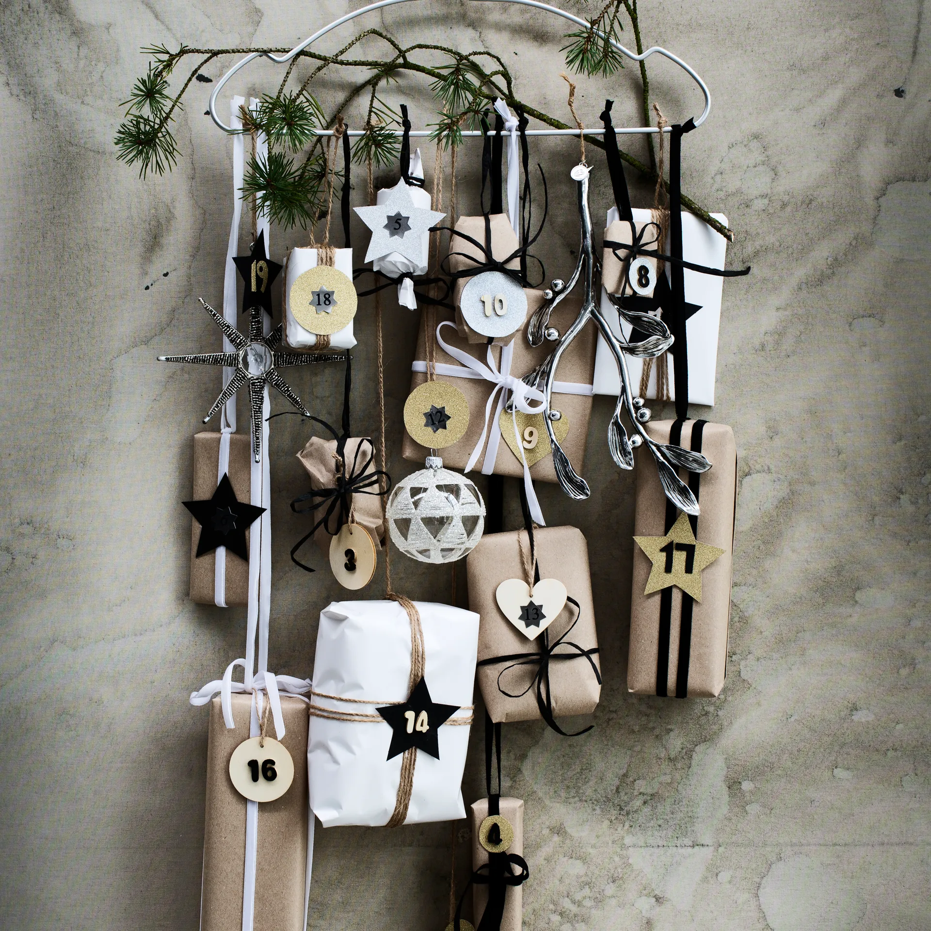 Serafina mistel decoration, Silver Lene Bjerre