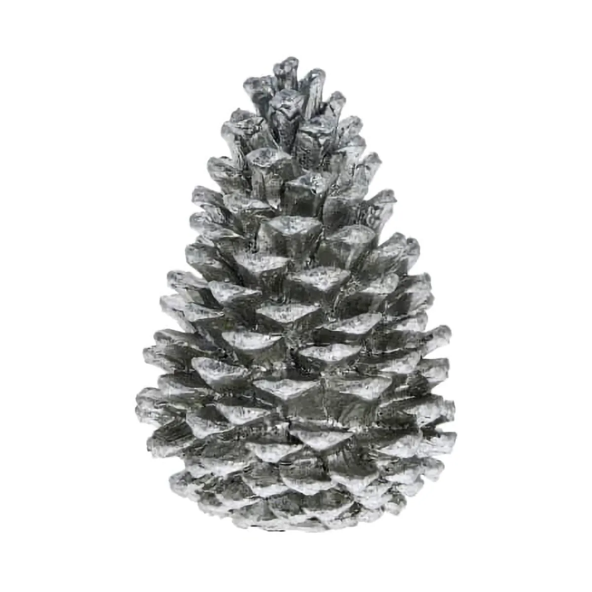 Serafina pinecone decoration 10.5 cm, Antique silver Lene Bjerre