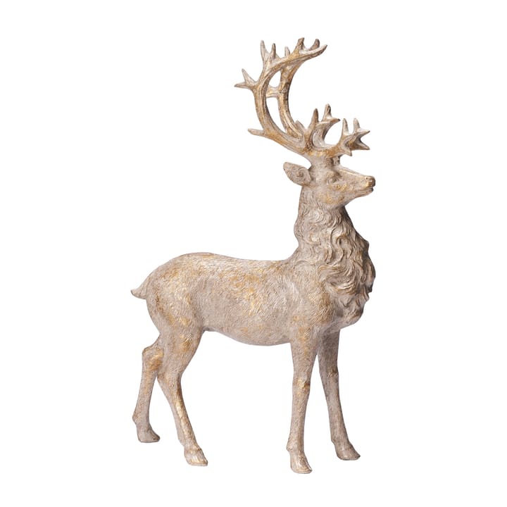 Serafina reindeer 34 cm - Antique gold - Lene Bjerre