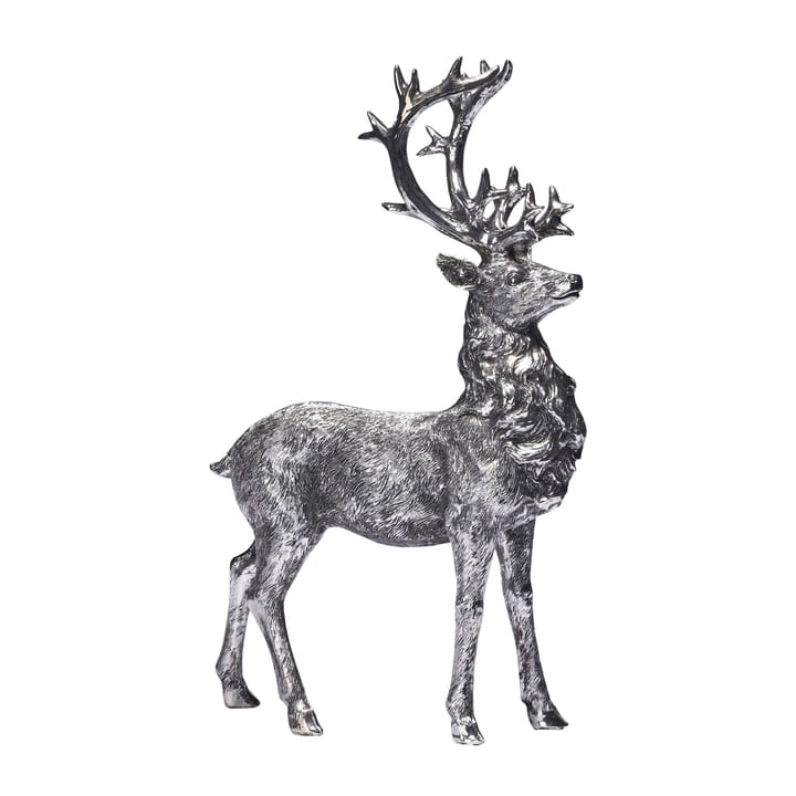 Serafina reindeer 34 cm - Antique silver - Lene Bjerre