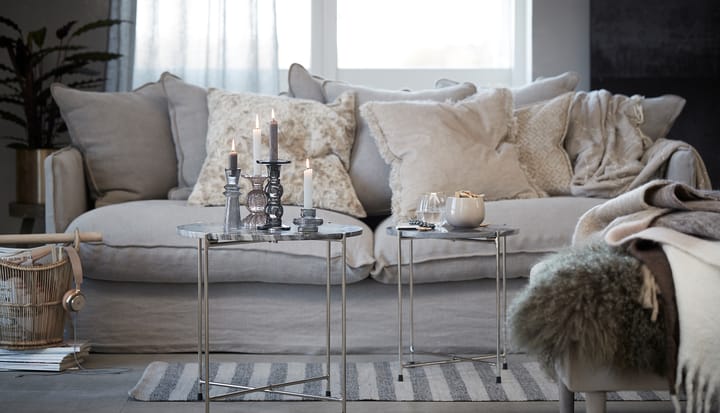 Sivelle candlesticks 18.5 cm, Dark grey Lene Bjerre