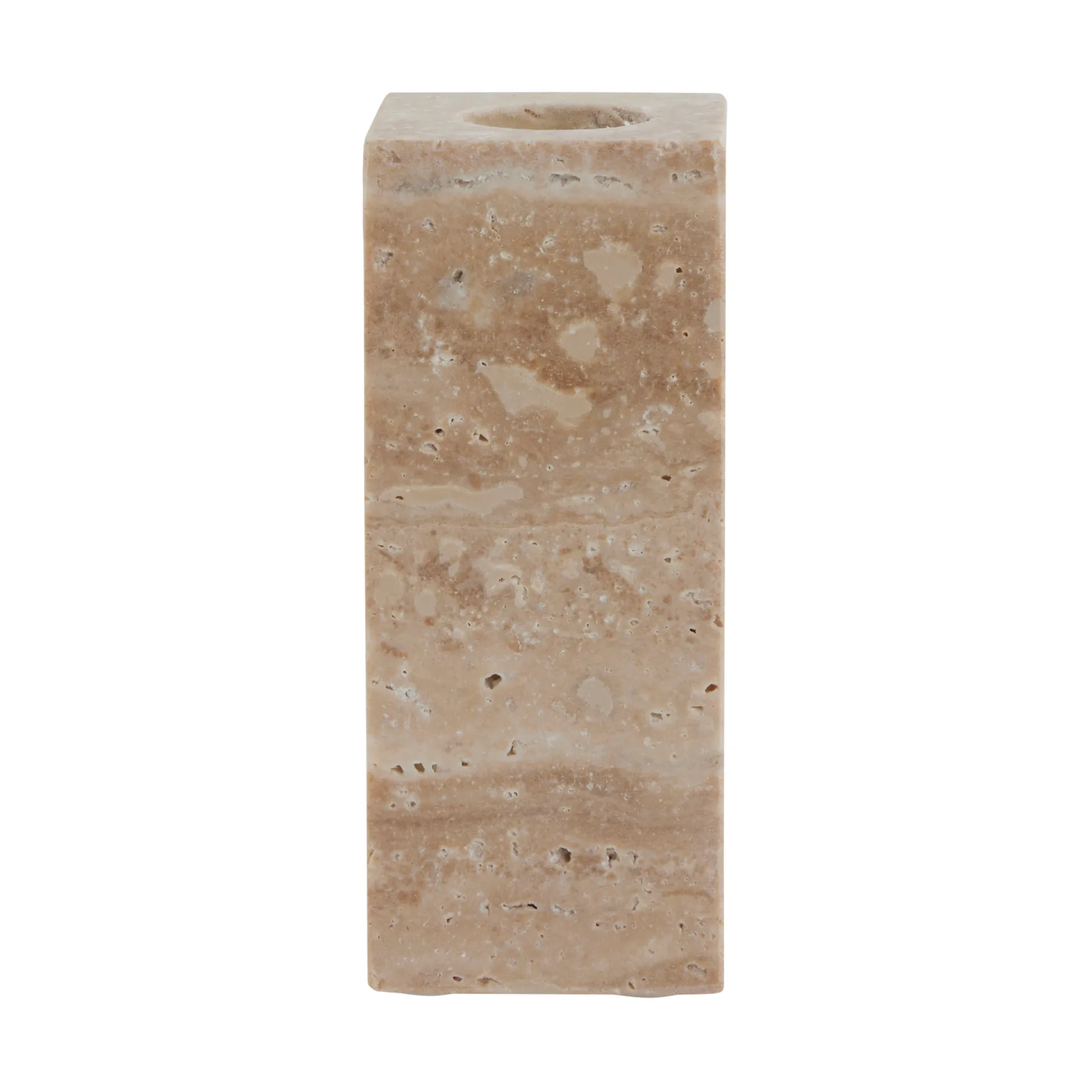 Travina candle holder 10 cm, Linen Lene Bjerre