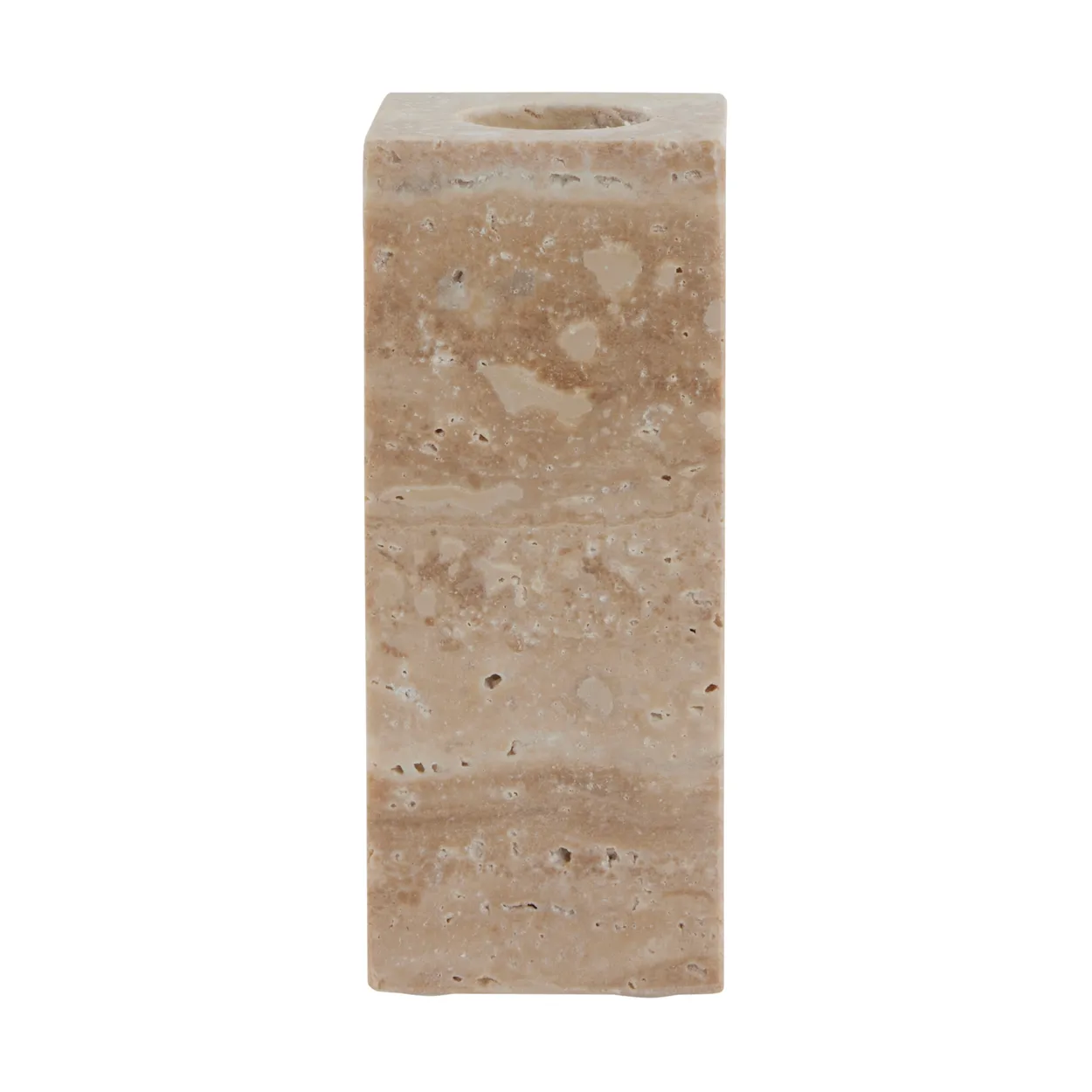 Lene Bjerre Travina candle holder 10 cm Linen | Scandinavian Design | Candle holders | Beige