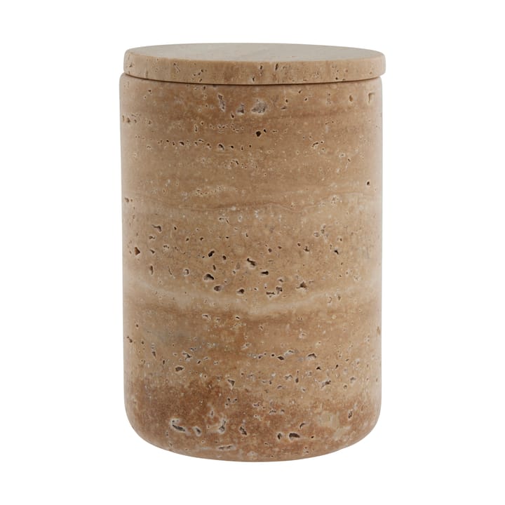 Travina jar H16.5 cm - Linen - Lene Bjerre