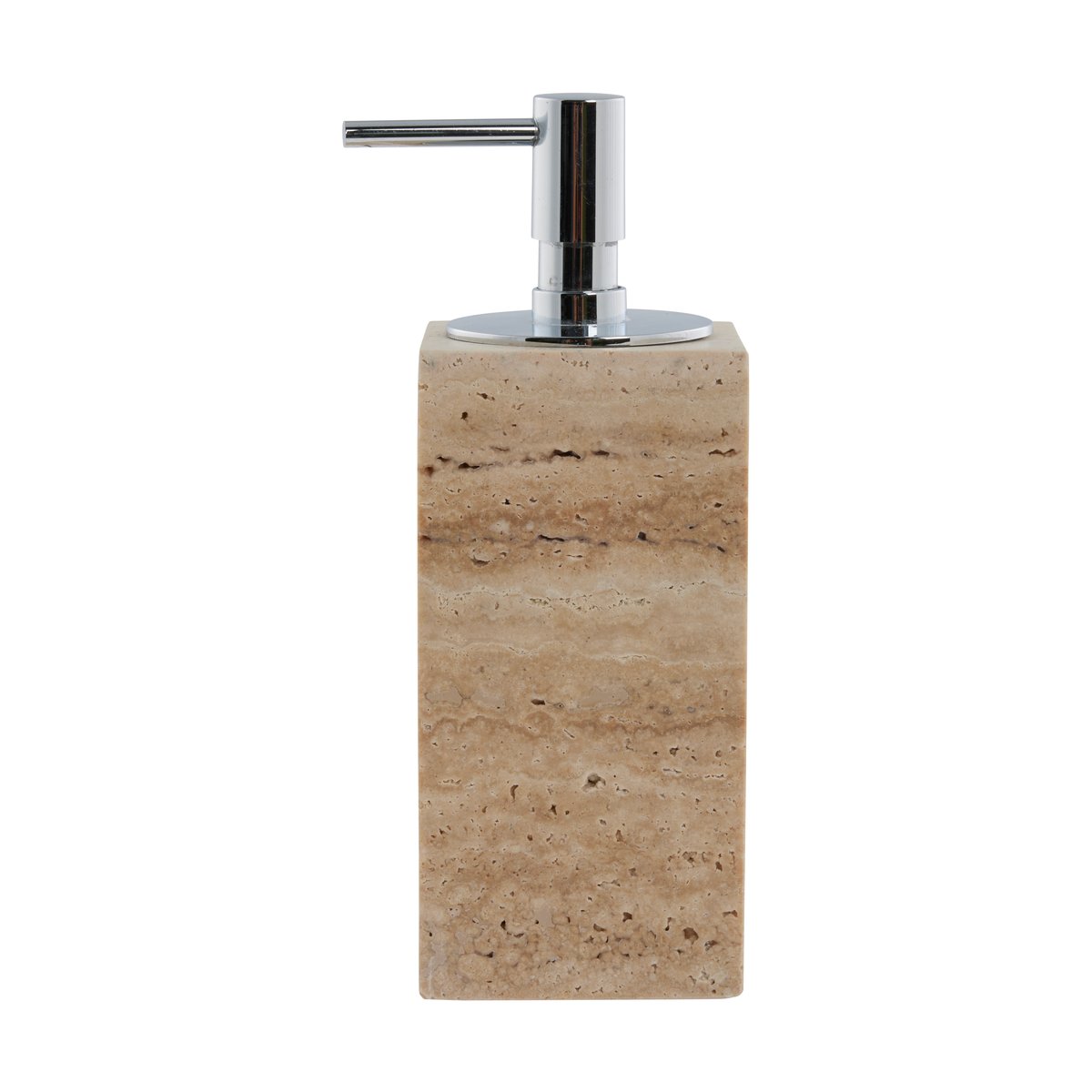 Lene Bjerre Travina soap pump 6.5x6.5 cm Linen | Scandinavian Design | Soap dispensers & dishes | Beige